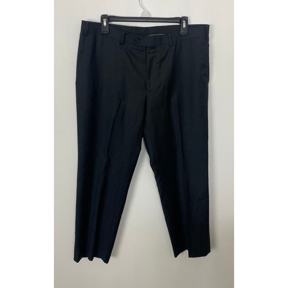 Men Indochino 2-button houndstooth plaid wool 2-piece blazer pants suit, 42R/36W - Picture 8 of 9